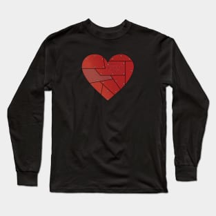 Robot Heart Long Sleeve T-Shirt